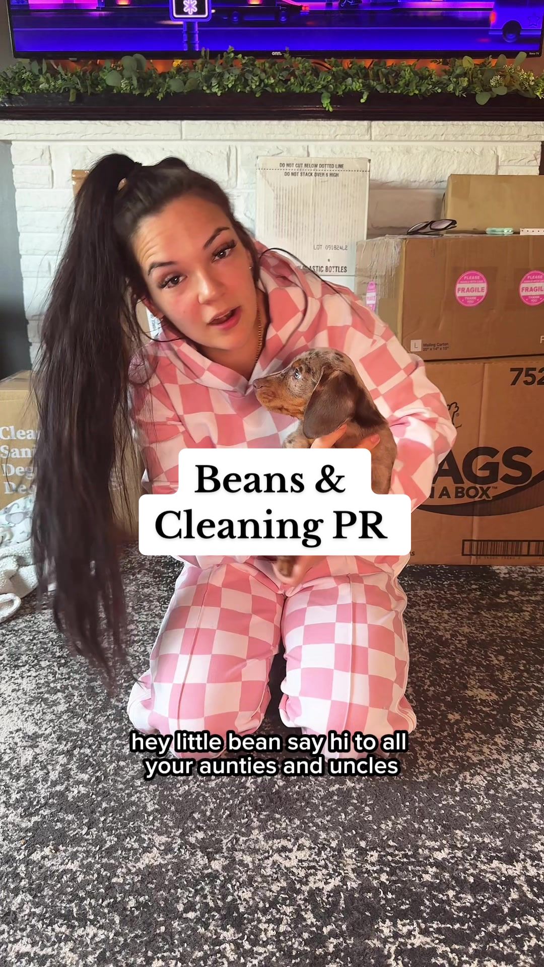 TikTok post by @nottheworstcleaner for Force of Nature Clean. Caption reads: I am SO blessed to have so many amazing people and....