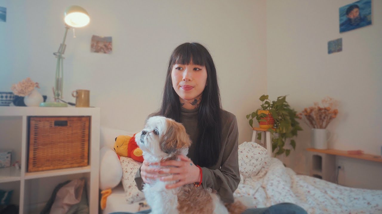 YouTube post by @cupofjasmien for Lingoda. Caption reads: Healing My Relationship with My Parents After....