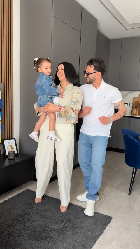 Instagram post by @aaronchircop for United Colors of Benetton. Caption reads: Spring looks, family edition 🌸✨ Matching moments....