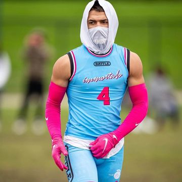 Instagram post by @firstroundm0b7v7 for Battle Sports. Caption reads: Silent Assassin 🥷!! THE TIME IS NOW !!!....