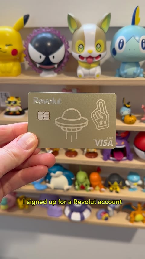 Instagram post by @levinsonline for Revolut. Caption reads: [...] while travelling (trinkets!) with a @Revolut....