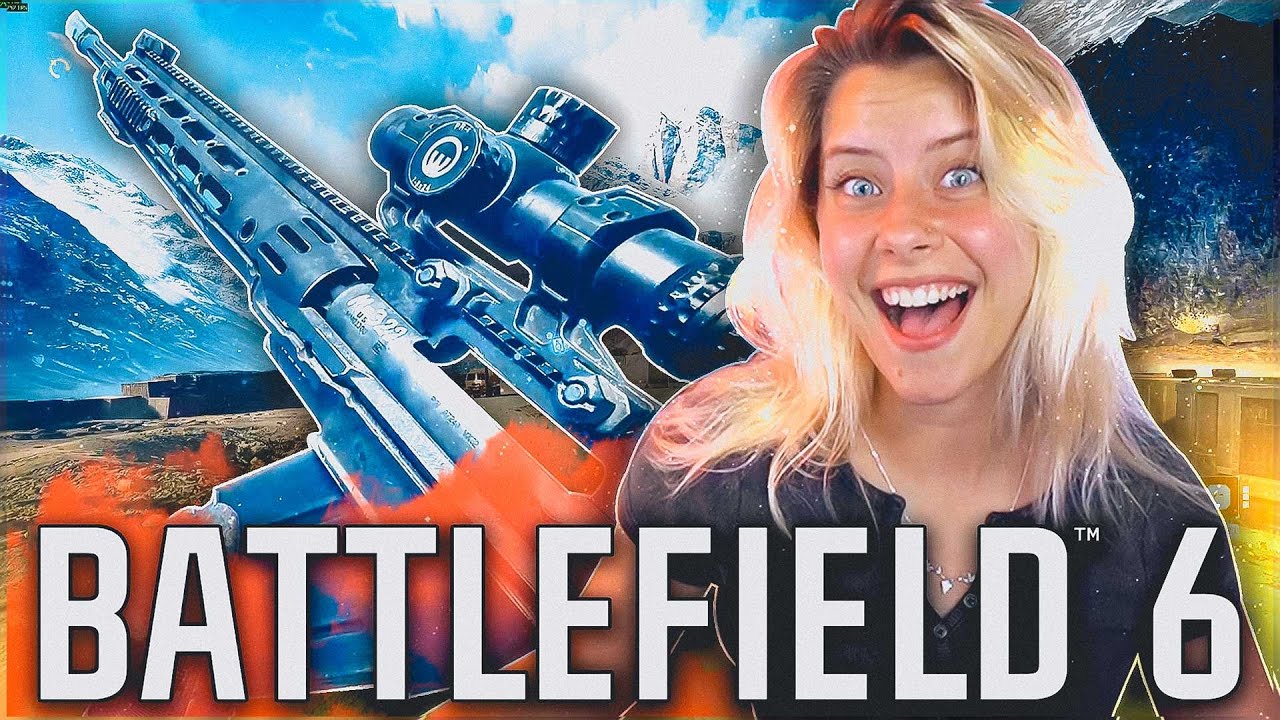 YouTube post by @NoisyButters for G FUEL. Caption reads: BATTLEFIELD 6 SURPRISED ME ... IN THE BEST WAY! 💥....
