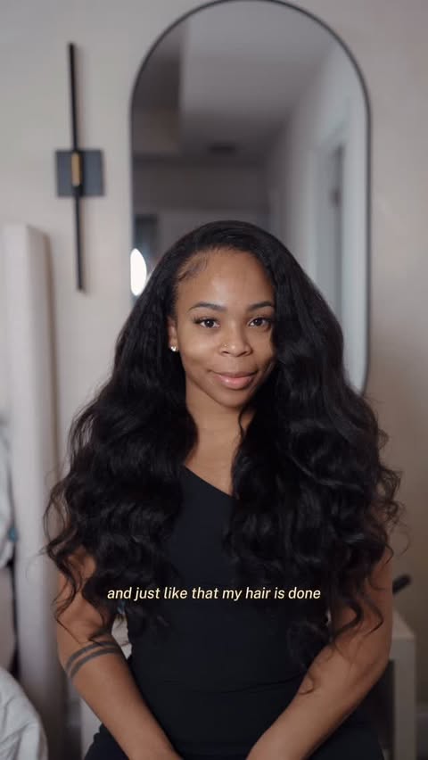 Instagram post by @simone.sharice for Tangle Teezer. Caption reads: Sometimes the best thing you can do is pause and....