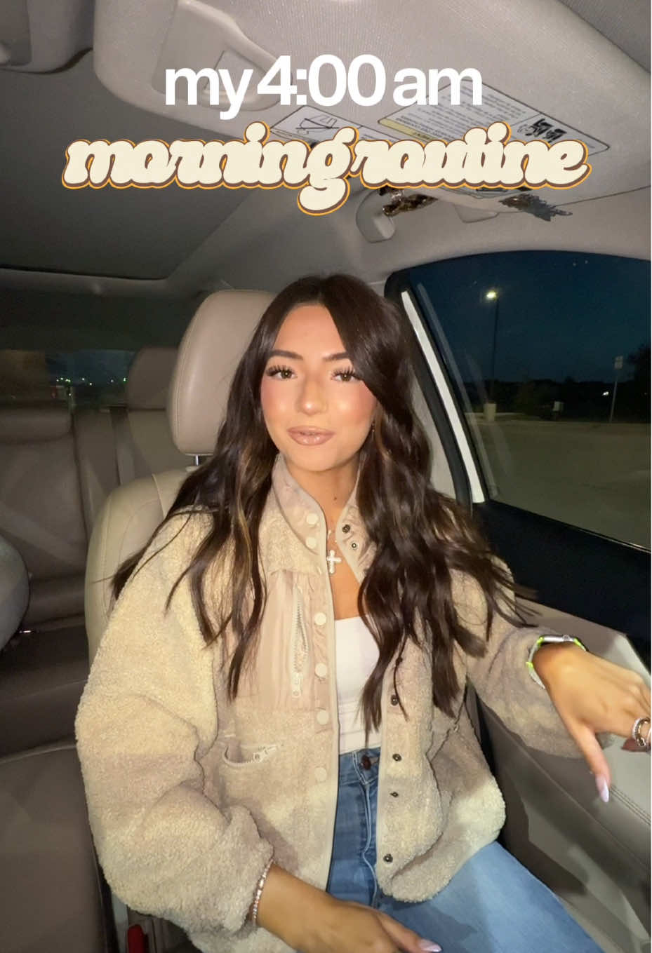 TikTok post by @oliviaowassa for Coffee Mate. Caption reads: [...] happy monday yall!!!! 💗💗💗 @Coffee mate....