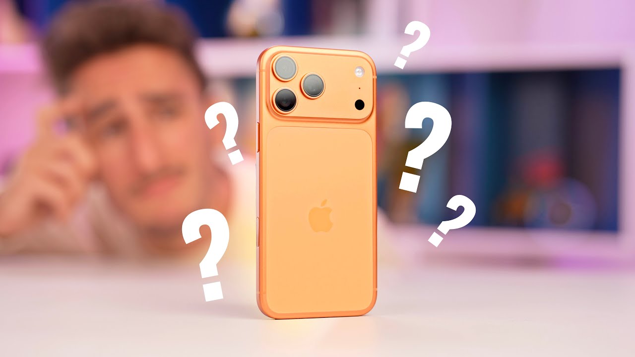 YouTube post by @TheiCollection for IPLN. Caption reads: iPhone 17 Pro - Why buy it?.