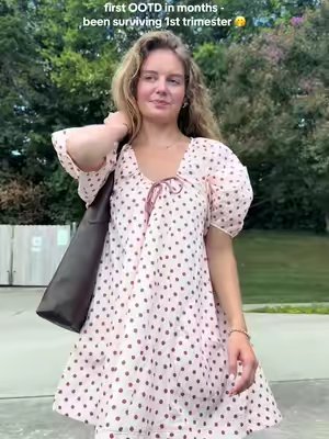 TikTok post by @nataliemcooper for Dolce Vita. Caption reads: [...] a little different now 🤭 @Dolce Vita....