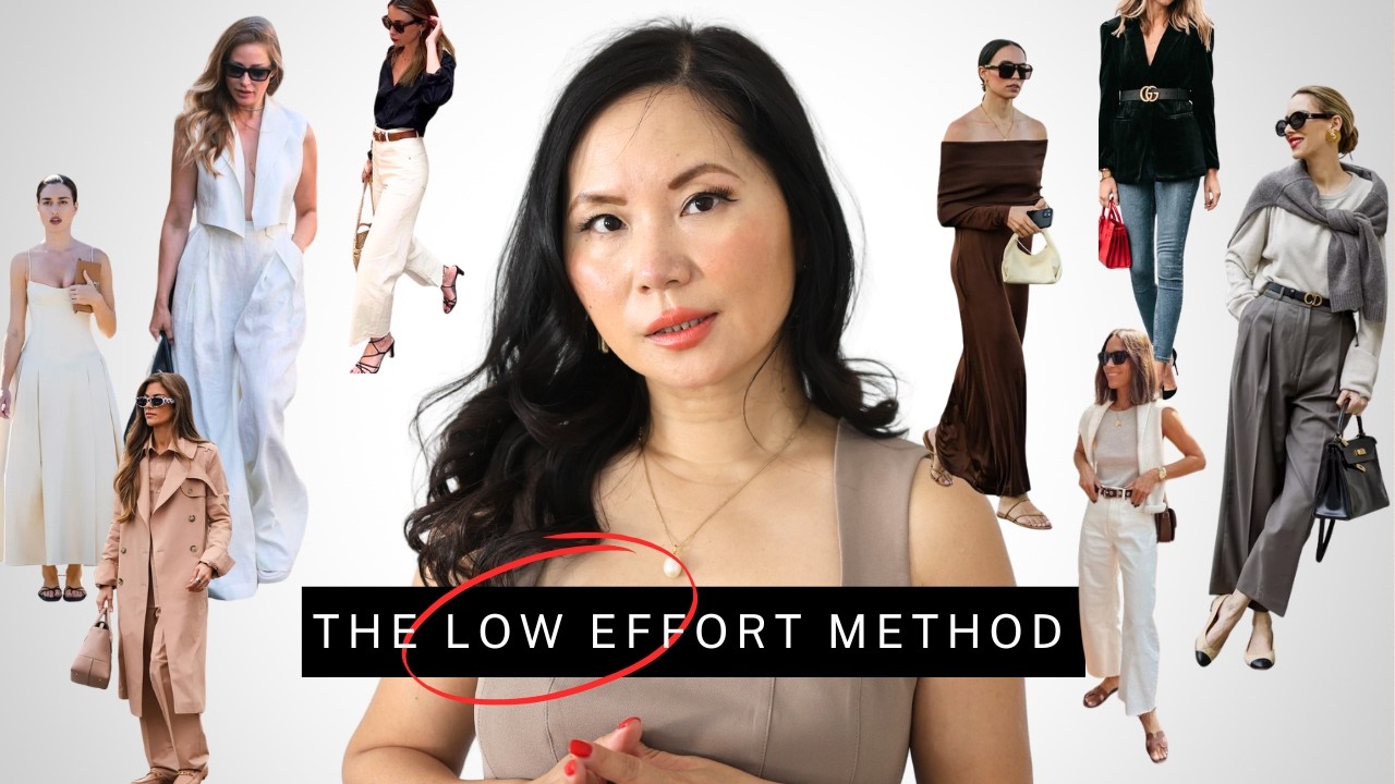 YouTube post by @PetiteDressing for Linha Niina Secrets. Caption reads: What Effortlessly Stylish Women Do (that Most....