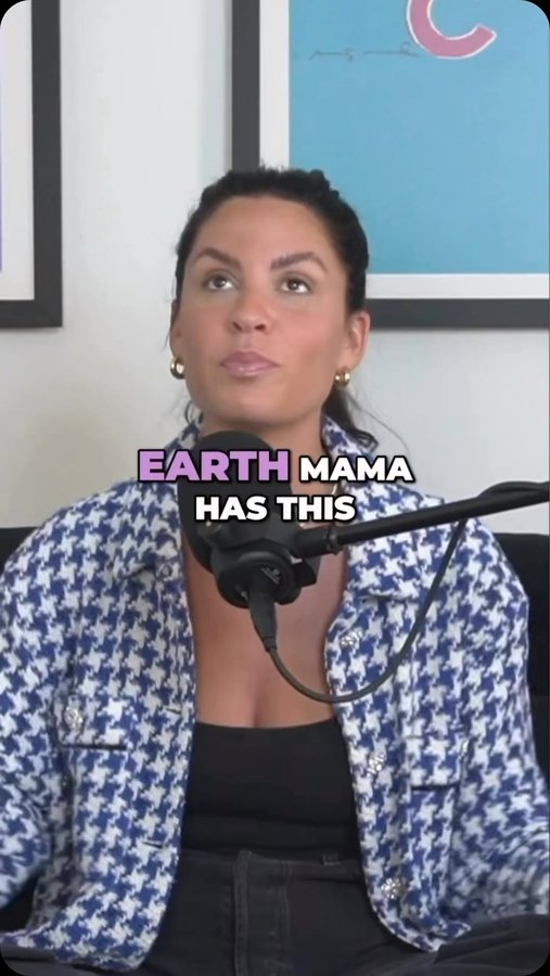 Instagram post by @baby.then.what for Earth Mama Organics. Caption reads: [...] share an exclusive discount from Earth Mama....