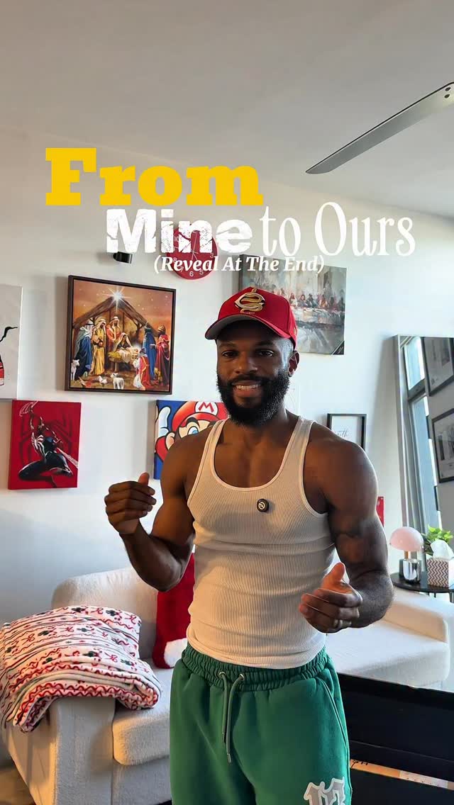 Instagram post by @theelijahgauldin for Wallblush. Caption reads: Enhance your space one wallpaper at a time.....