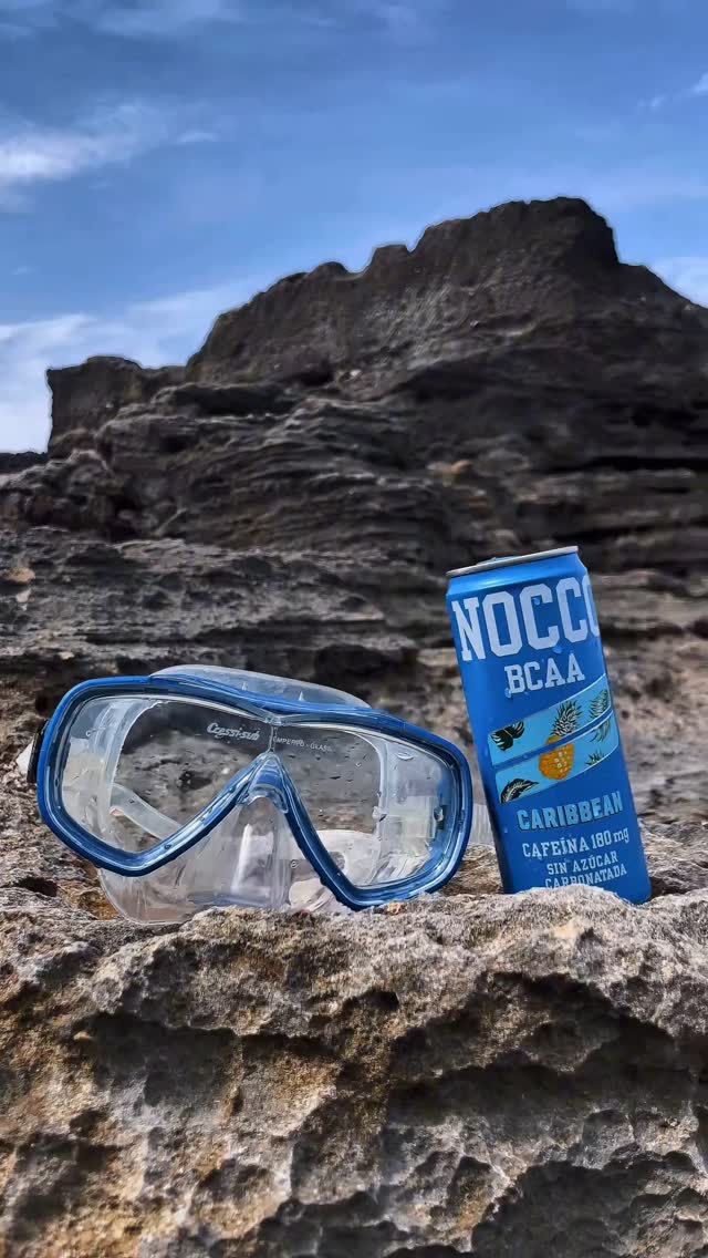 Instagram post by @alii.ath for Nocco. Caption reads: Día de buceo🤿, mirar lo que me encontré....