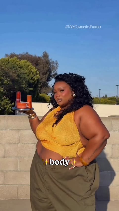 Instagram post by @chrissybstyles for NYX Professional Makeup. Caption reads: #NYXCosmeticsPartner I’ll be layering the....