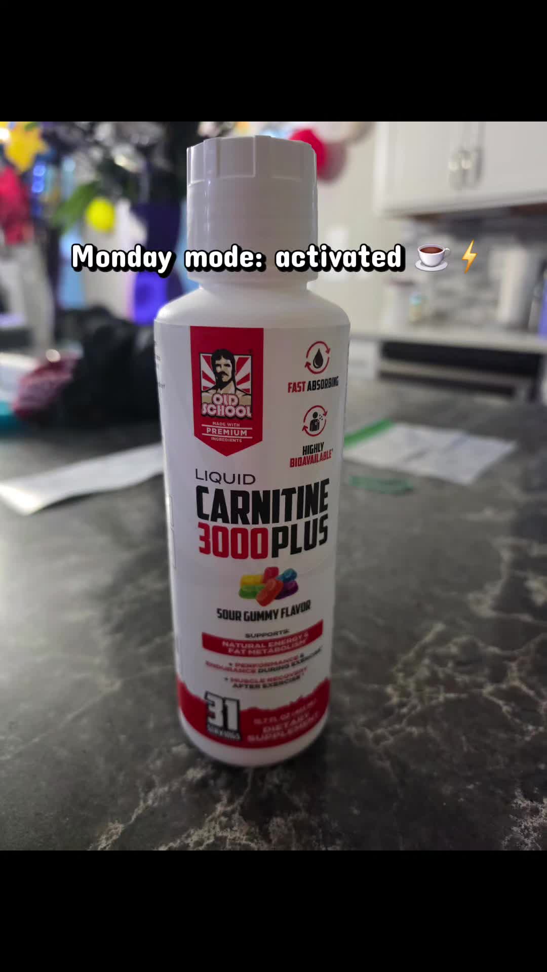 TikTok post by @crystmward for Old School Labs. Caption reads: [...] I enjoy walking funny tomorrow. @Old School....