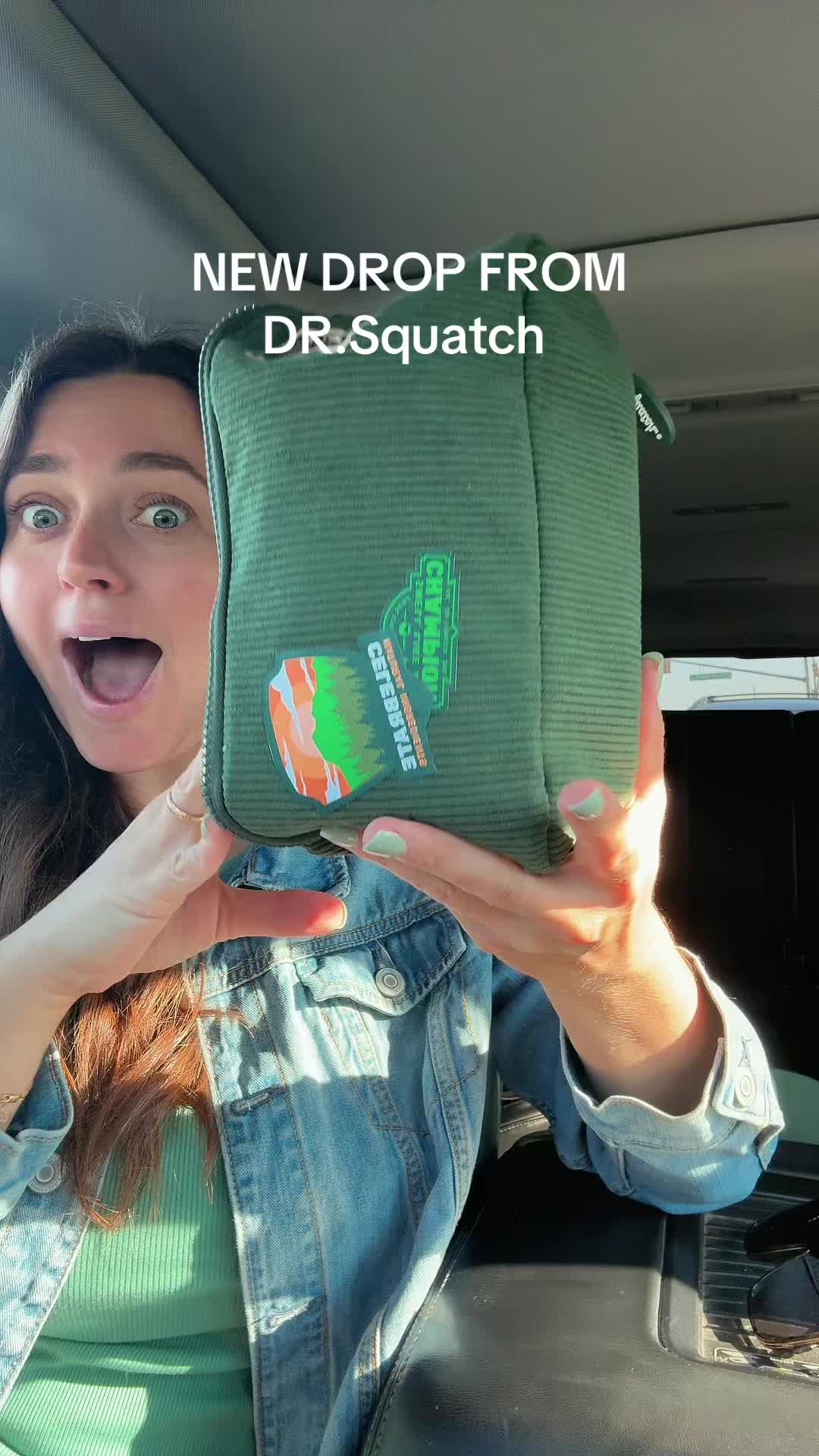 TikTok post by @jaydee.lauren for Dr. Squatch. Caption reads: @Dr. Squatch Making the men smell good!!! [...].