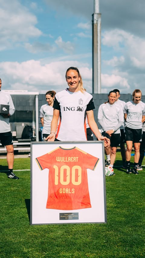 Instagram post by @belgianredflames for ING Türkiye. Caption reads: From the first to the 100th, we’re behind every....
