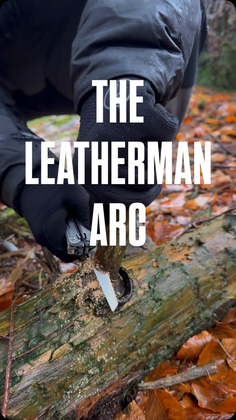 Instagram post by @purdsoutdoors for Leatherman. Caption reads: Leatherman ARC - 

That one piece of equipment I....