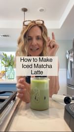 Instagram post by @bellabranchdiy for Elmhurst 1925. Caption reads: Did you know Matcha is good for your skin? I’m....