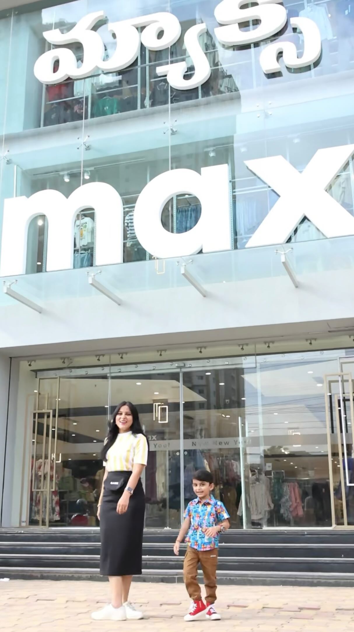 Instagram post by @phootra_choora for Max Fashion. Caption reads: ‼️ Max-ing out our winter wardrobe in....