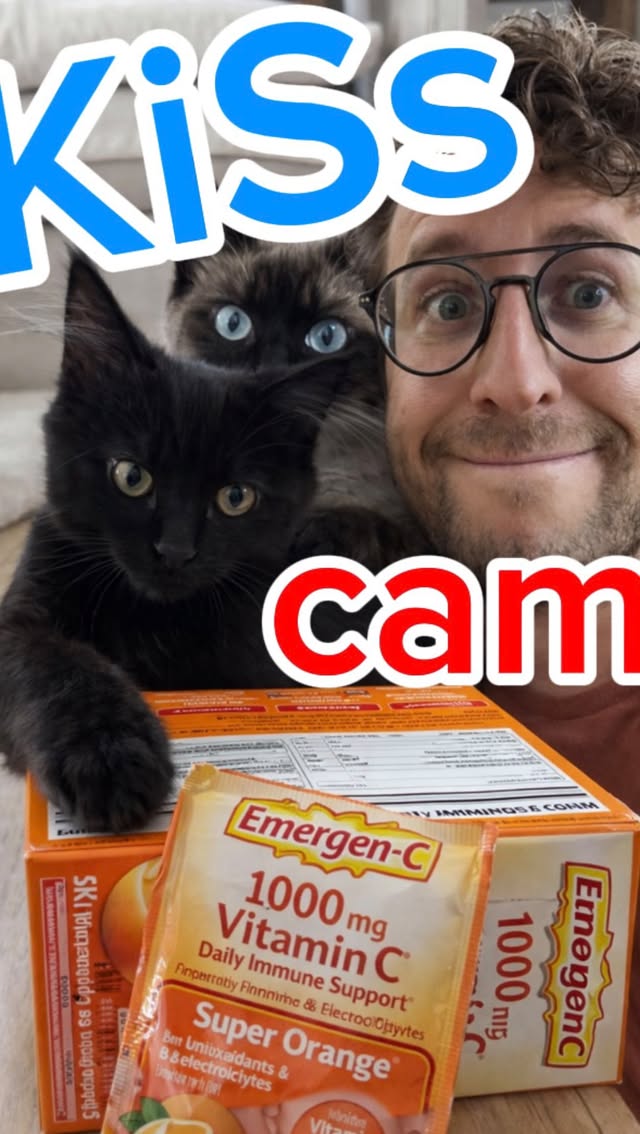 Instagram post by @mervthepet for Emergen-C. Caption reads: #emergencpartner Link iN my biO 2 submit your....