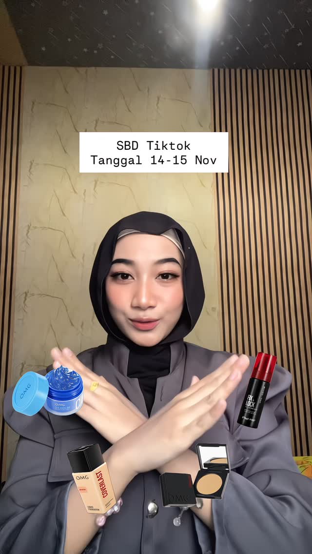 Instagram post by @destychyni_ for OMG. Caption reads: Jangan sampai ketinggalan yaa @itsomgbeauty....