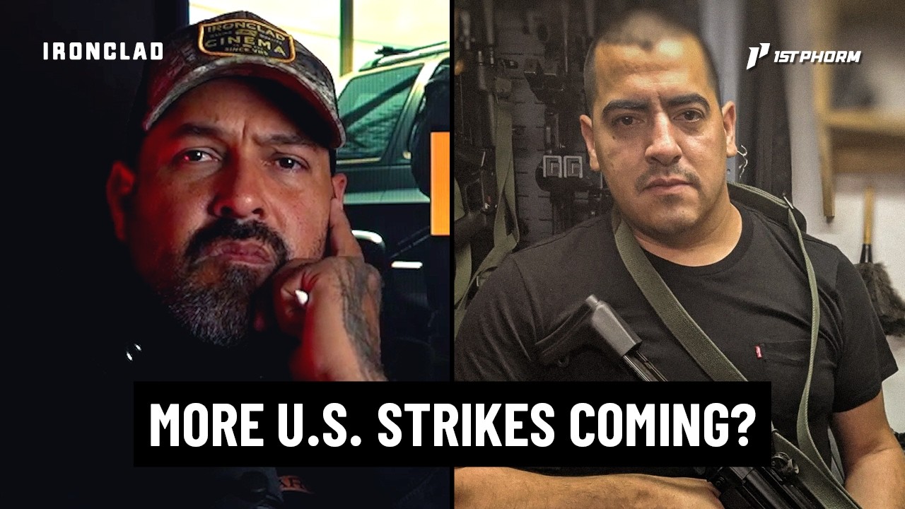 YouTube post by @thisisironclad for 1st Phorm. Caption reads: A New Military Era Has Begun? Ed Calderon on US....