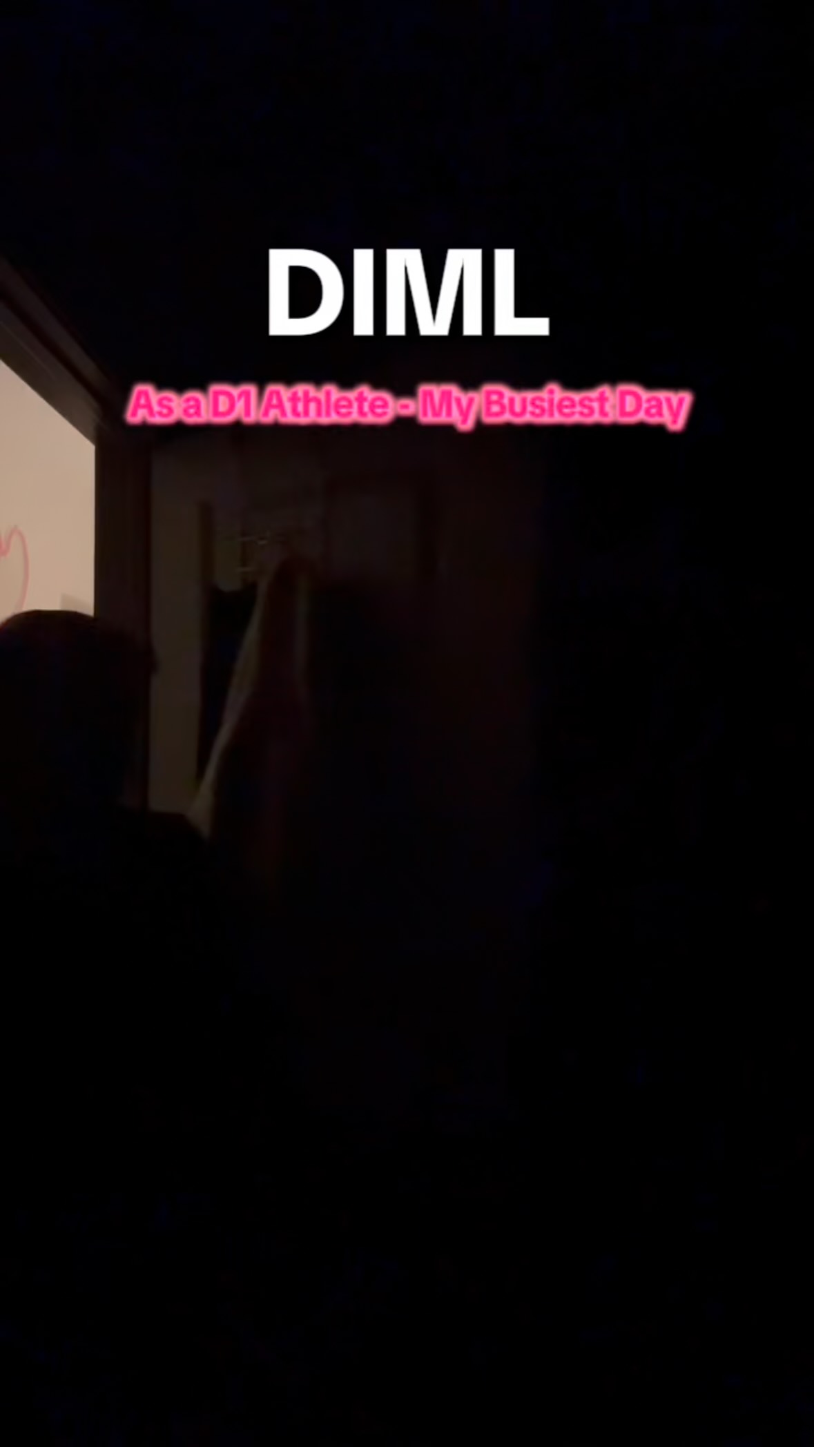 Instagram post by @aniya_.lanae for Chegg. Caption reads: #ad Day in the life of a D1 athlete, pageant....