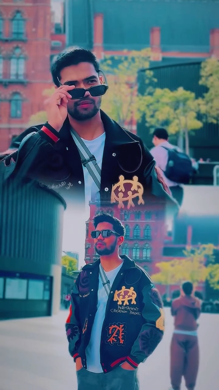 Instagram post by @rohimuzic for VISIT LONDON. Caption reads: 💥 Stepping in, synced with the vibe — name on....