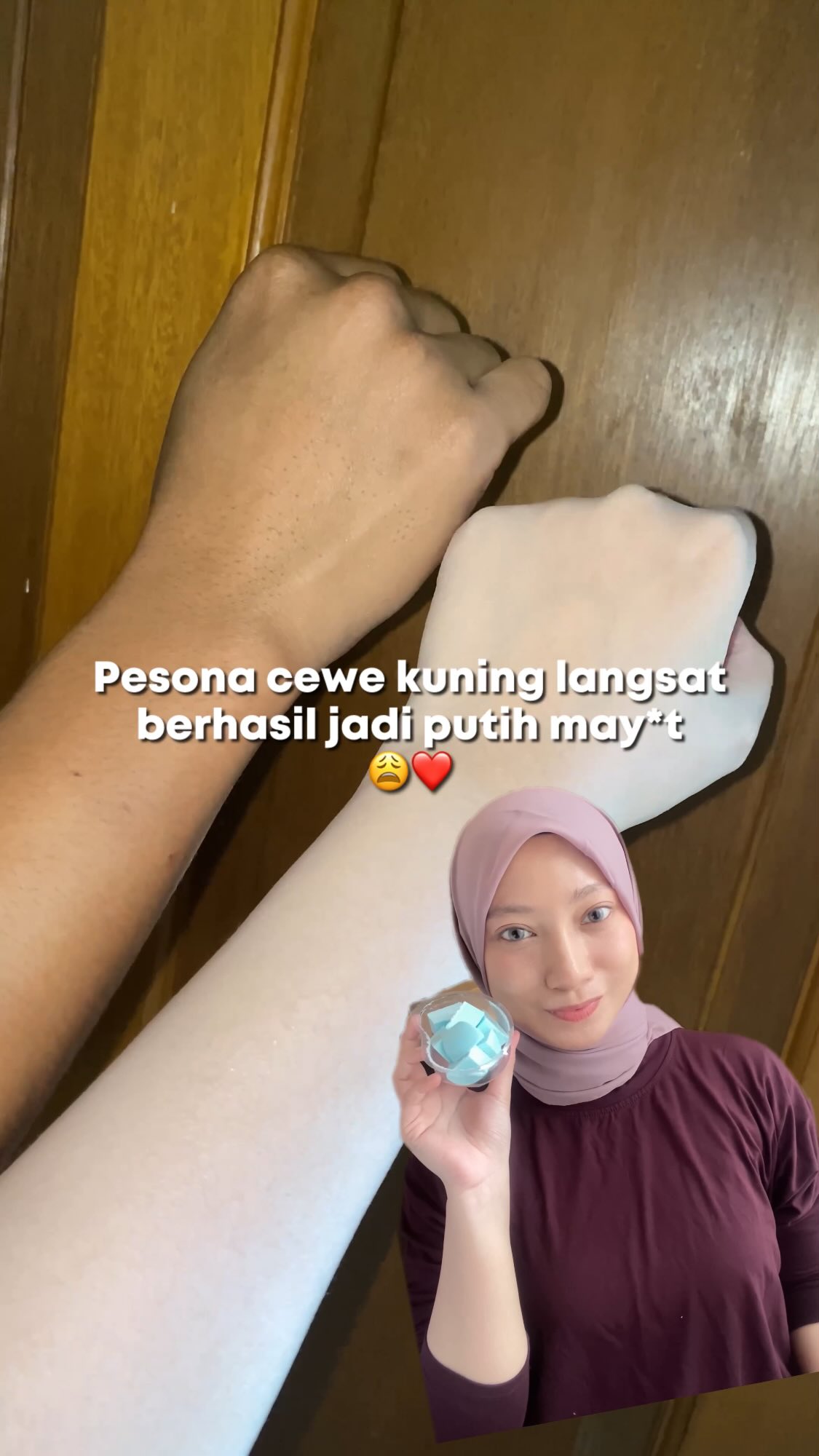 Instagram post by @tiaramw_ for Brighty Indonesia. Caption reads: GONGGG BANGETTTT!!!
MODAL 20RIBUAN BISA SEPUTIH....