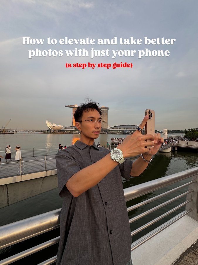 Instagram post by @yk for Hublot. Caption reads: A step by step guide on how to elevate your....
