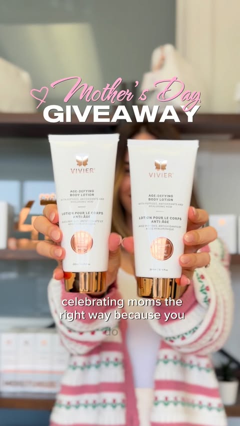 Instagram post by an influencer for ElevateRx Medical Aesthetics. Caption reads: 💐Mother’s Day GIVEAWAY🎉 Whether you’re a mama,....