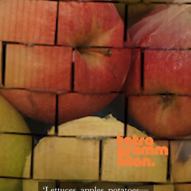 Instagram post by @tetragrammaton.now for Squarespace. Caption reads: [...] that fuel our podcast and our team:....