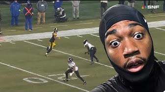 YouTube post by @JankyRondo for Underdog Fantasy. Caption reads: NO F* WAYYYY Baltimore Ravens vs Pittsburgh....