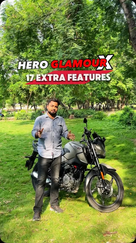 Instagram post by @gaya.beats for Hero MotoCorp. Caption reads: [...] #GlamourX #HeroMotoCorp #gayabeats.