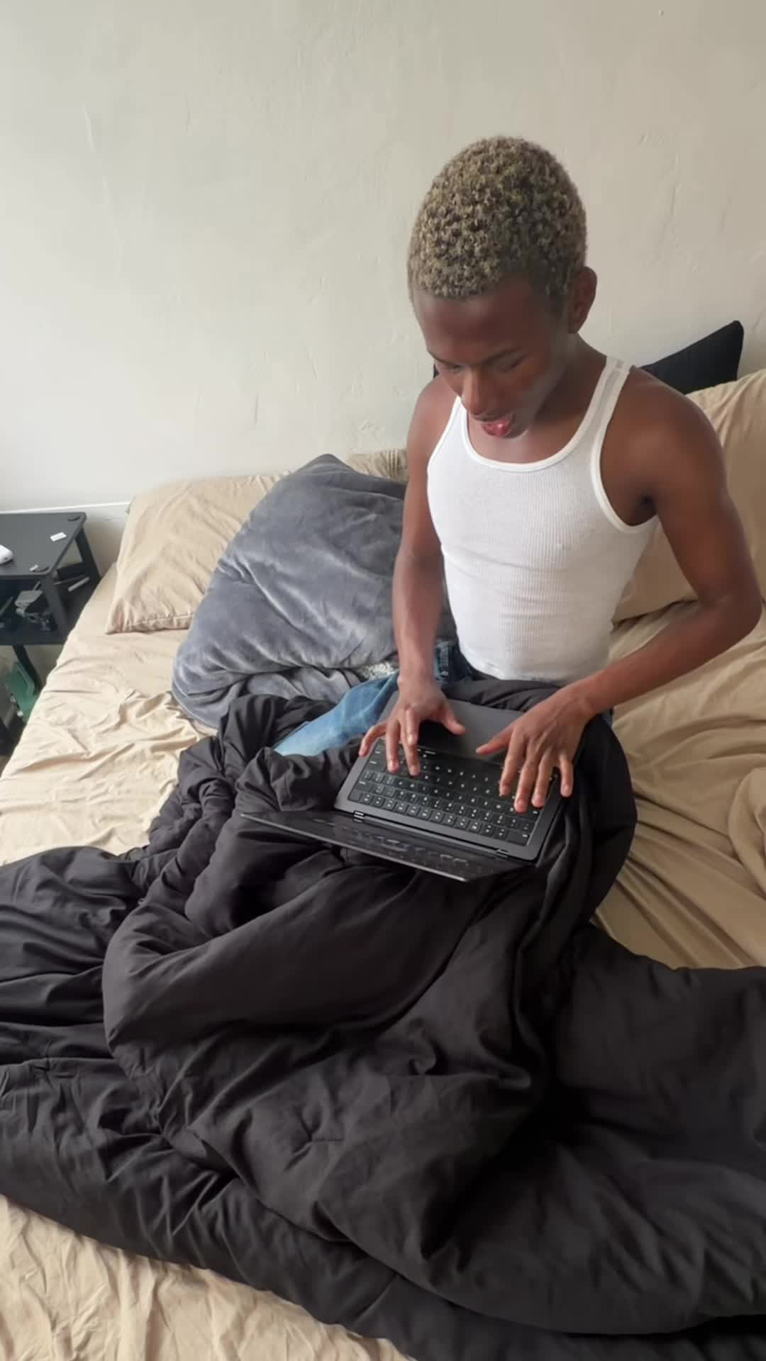 TikTok post by @imjuhm for BYOMA. Caption reads: [...] on Sunday!! MINSUCULE Tingzzz😝@byoma....