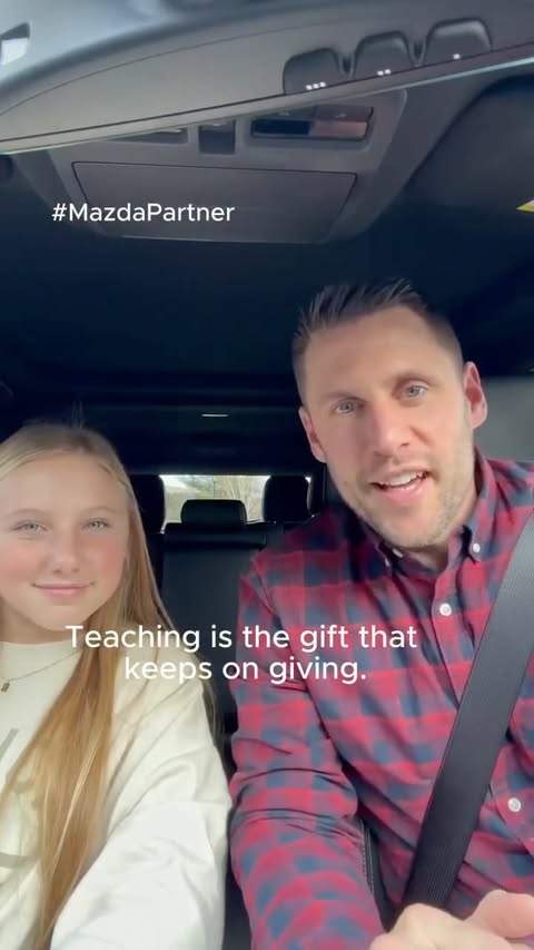 Instagram post by @zbauermaster for Mazda USA. Caption reads: #MazdaPartner Wow. Mazda, in partnership with....