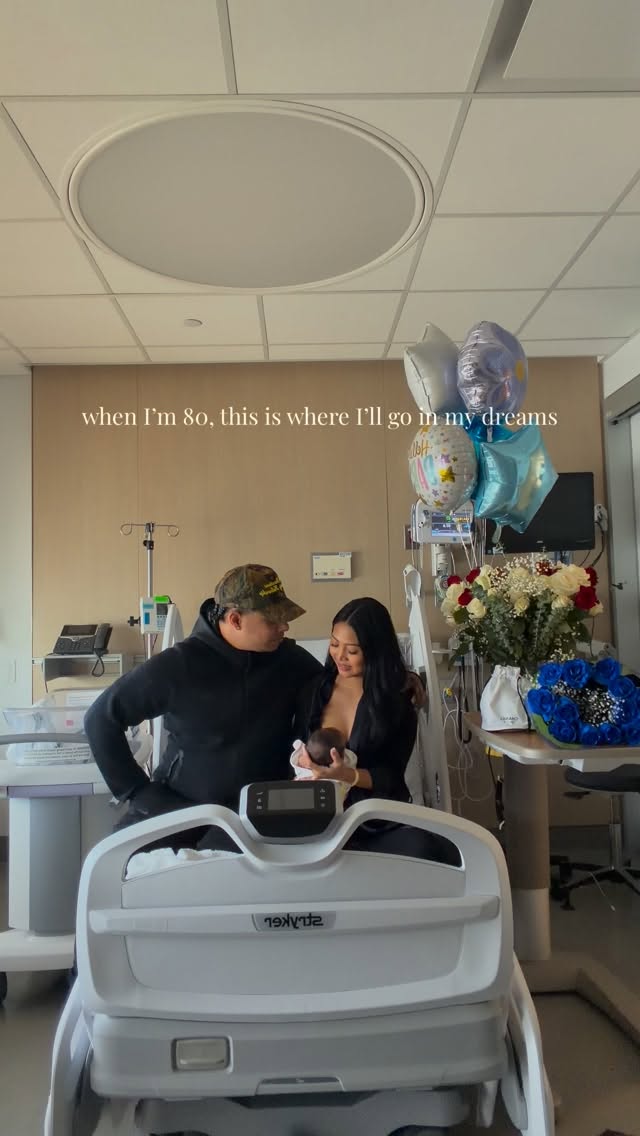 Instagram post by @kamilleamell for Kindred Bravely. Caption reads: [...] and even more now as a father....