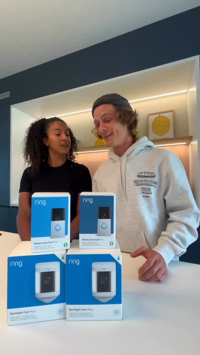 Instagram post by @soumayaelkhaoudi for Ring. Caption reads: Publi citeit | GIVE-AWAY! We mogen van @ring een....