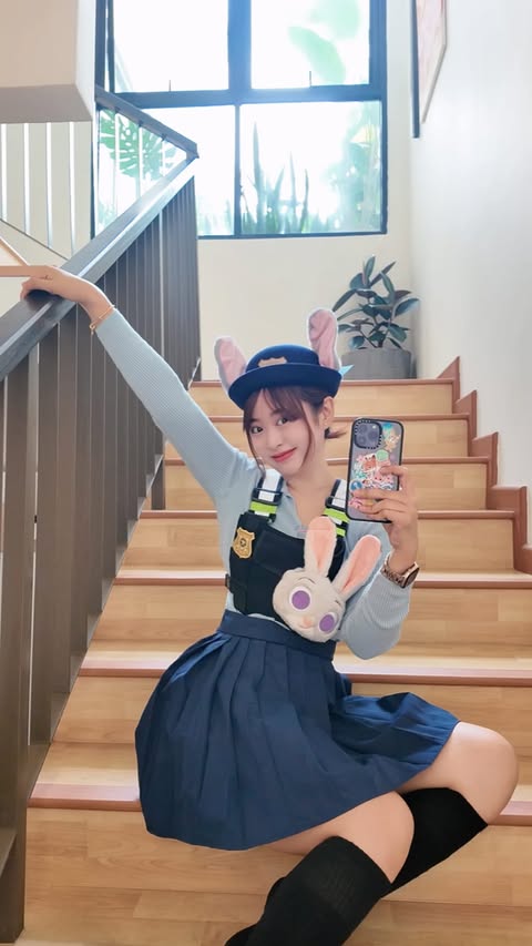 Instagram post by @purpletiff for CASETiFY. Caption reads: [...] from Shanghai Disneyland! So got the....