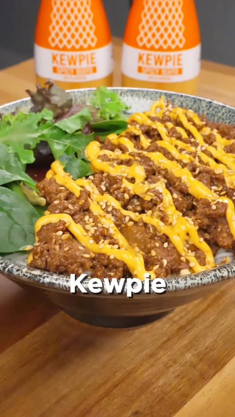 Instagram post by @i.am.never.full for Kewpie. Caption reads: #ad KEWPIE just dropped Spicy Mayo for National....
