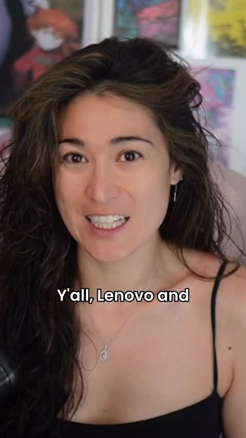 Instagram post by @jackijing for Lenovo Legion. Caption reads: [...] #gaming #techdeals #tech @lenovo....