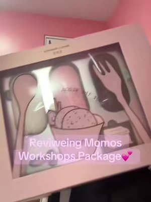 TikTok post by @alyssamariesc for Momo’s Workshop. Caption reads: [...] off ALL PRODUCTS! @Momo's Workshop....