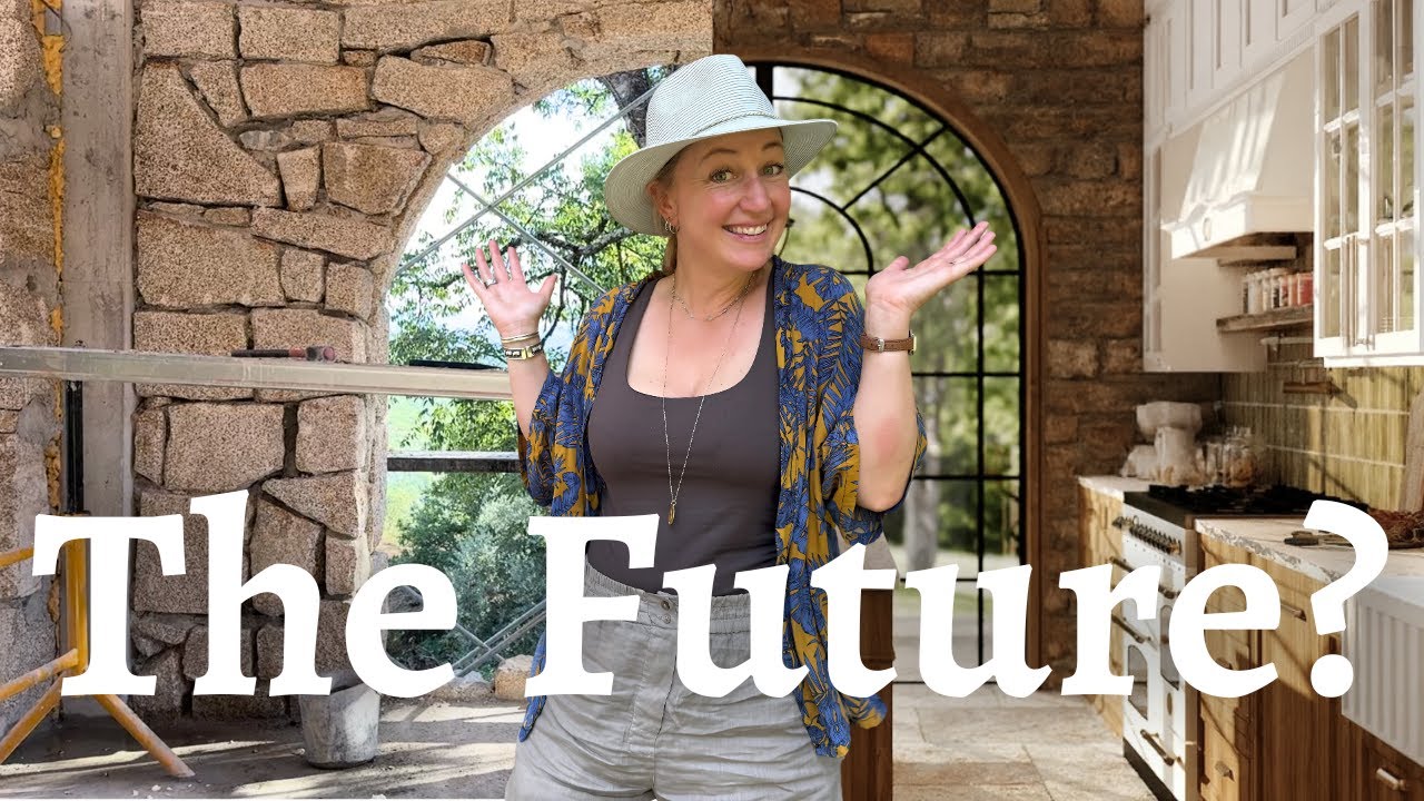 YouTube post by @TheNewbys for Magic Mind. Caption reads: We are a family building a house in Portugal and....