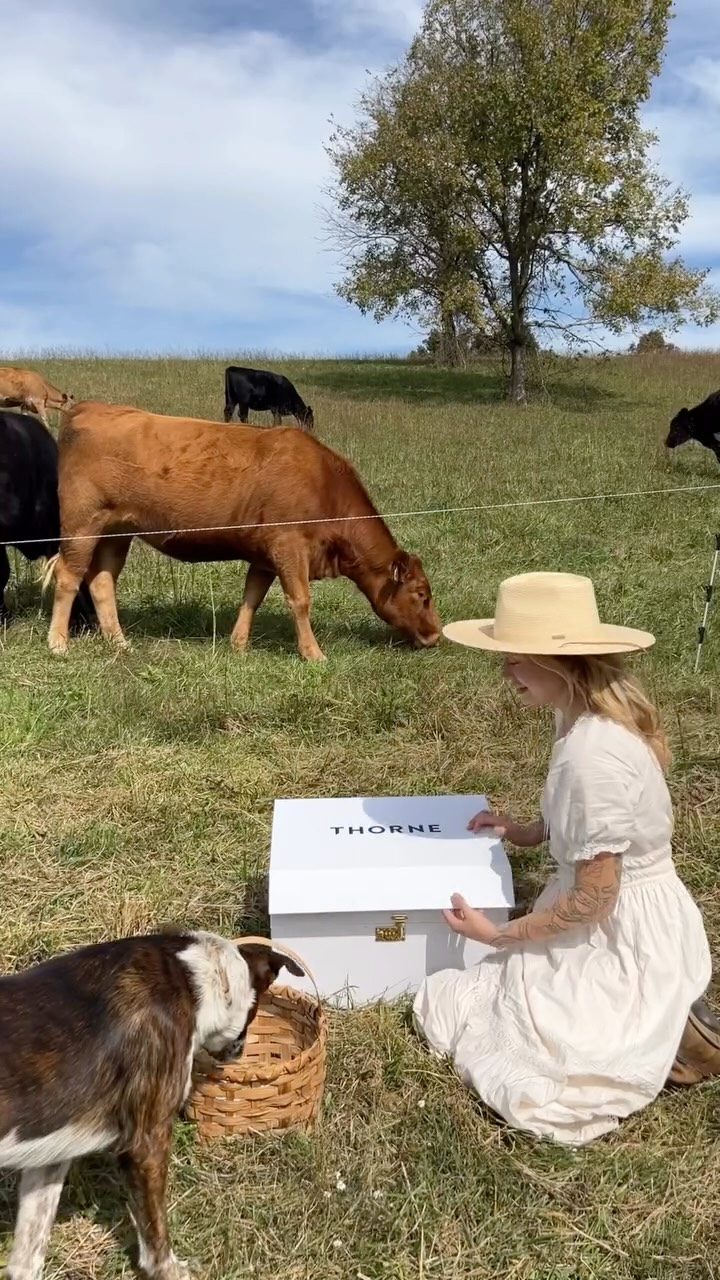 Instagram post by @rohinielyse for Thorne. Caption reads: Yall.. you too can win one year’s supply of....