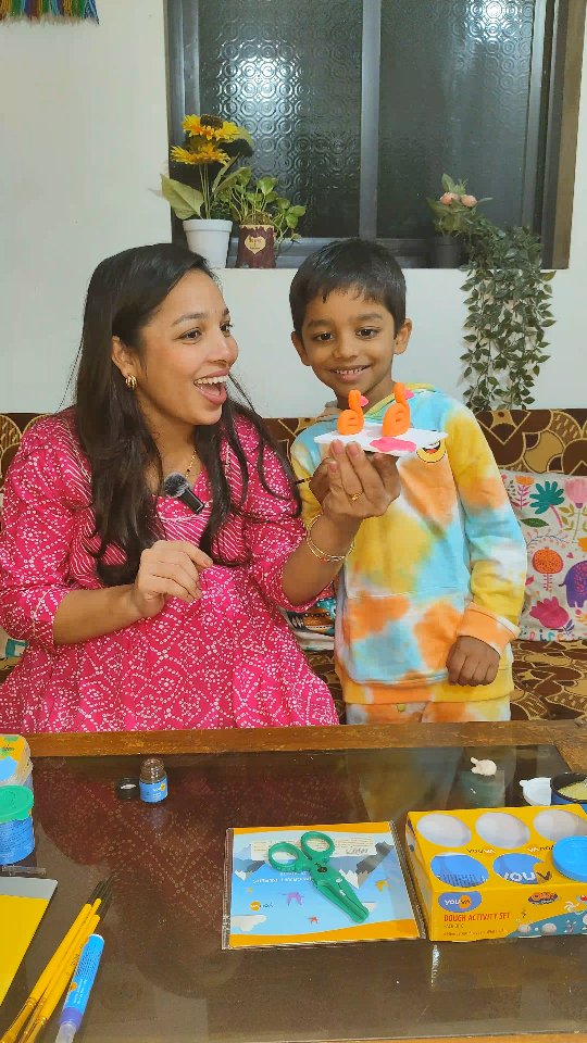 Instagram post by @swati_waghmode6790 for Youva stationery. Caption reads: ✨ Holidays = Extra smiles, extra fun and LOTS of....