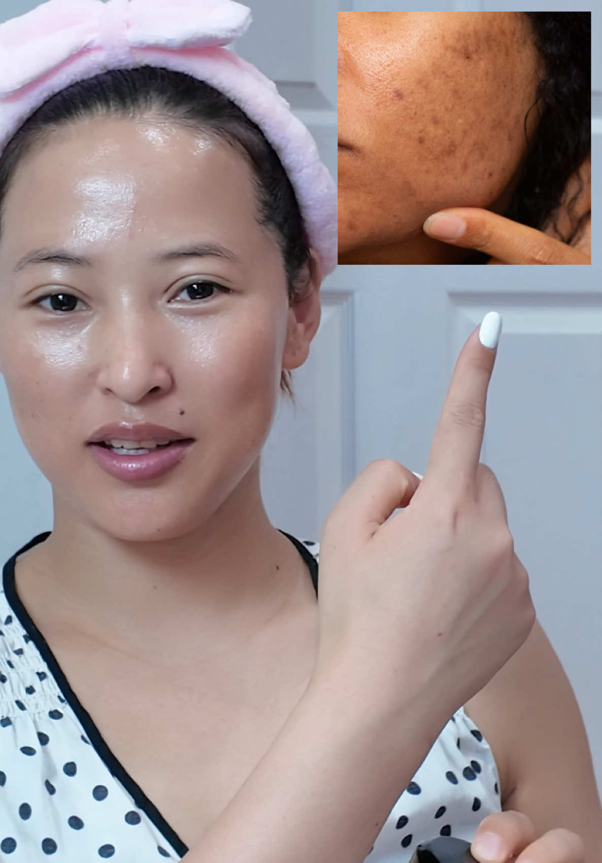 TikTok post by @yangnu17 for LG BEAUTY. Caption reads: Dark spot Correcting Cream!✨@LGbeauty US....