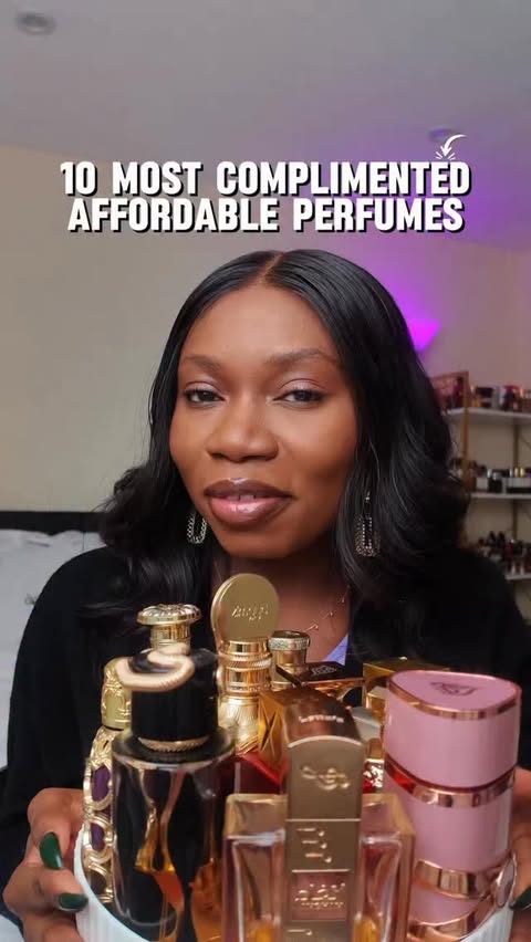 Instagram post by @vicckyalfa for Swiss Arabian. Caption reads: What are your most complimented affordable....