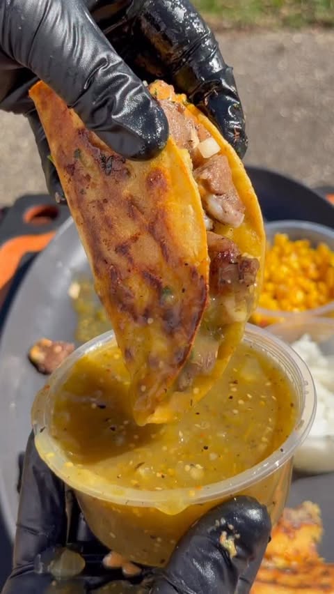 Instagram post by @grillnation for Solo Stove. Caption reads: [...] day right there 🌮🔥 . Packed up the....