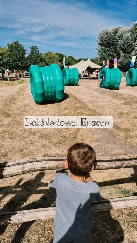 Instagram post by @chloe_irwin92 for Hobbledown. Caption reads: AD @hobbledown_epsom ✨ FOUND THE ULTIMATE FAMILY....