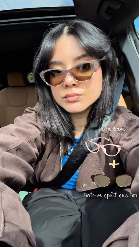 Instagram post by @planzee_ for Pair Eyewear. Caption reads: [...] but one pair of glasses 🪄 wearing....
