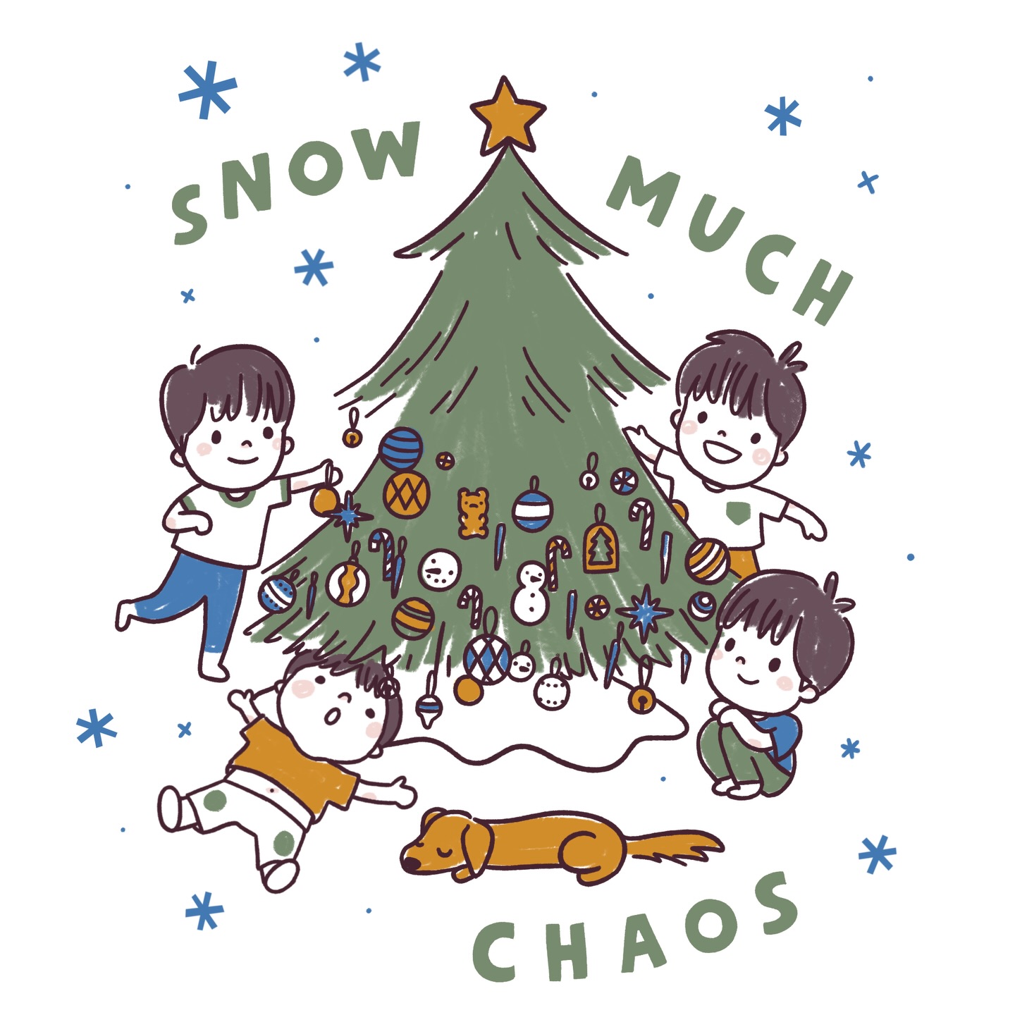 Instagram post by @hughtriplets for Kyte Baby. Caption reads: [...] Merry Christmas 🎄
.
.
.

Red pjs from....