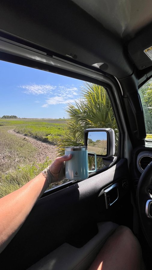 Instagram post by @tylercrispen2 for Manna Hydration. Caption reads: Earth Days coming up 🌎 here are some facts about....